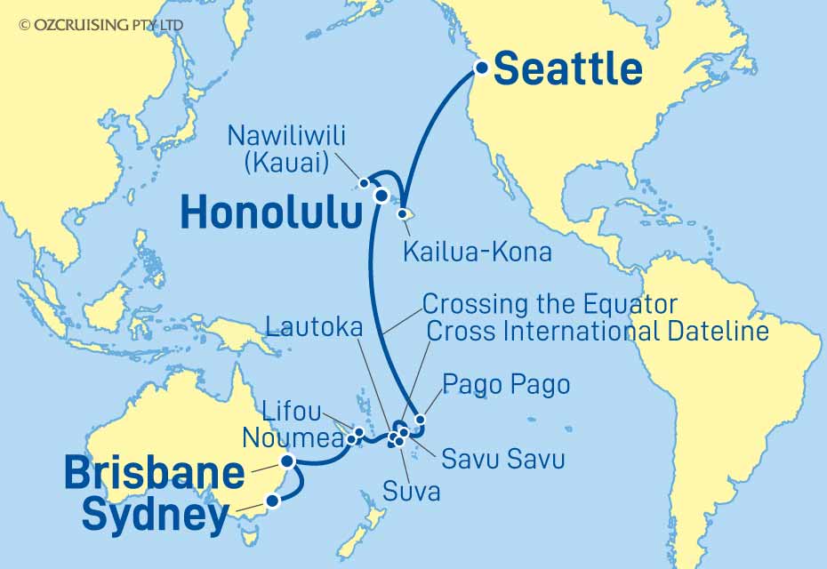 Cruise Map