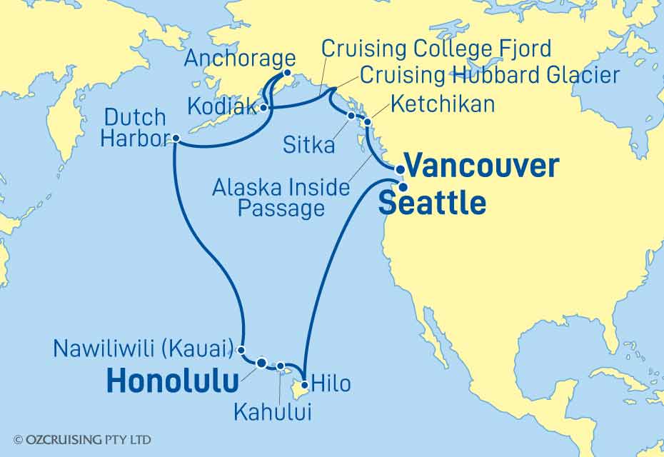 Cruise Map