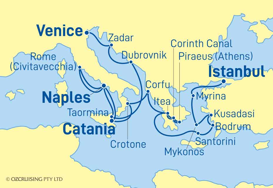 Cruise Map