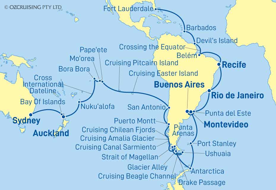 Cruise Map