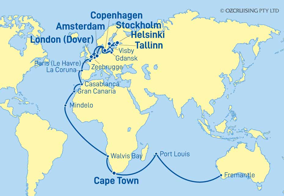 Cruise Map