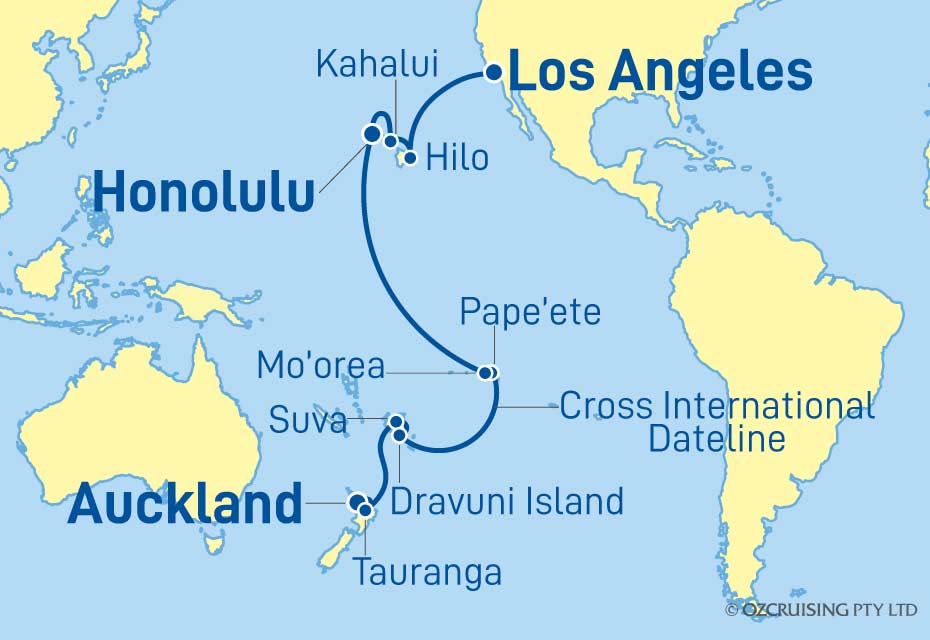 Cruise Map