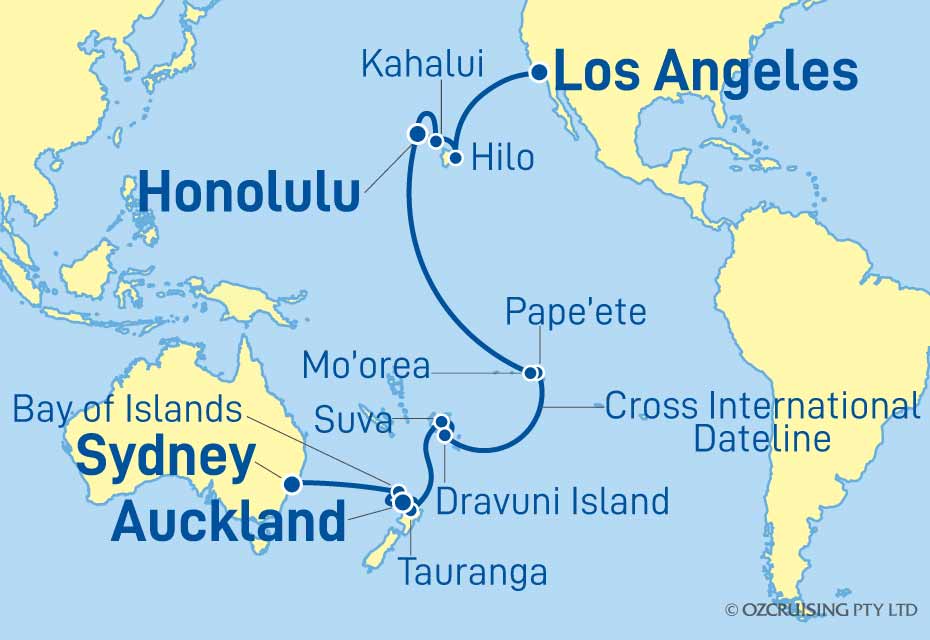 Cruise Map
