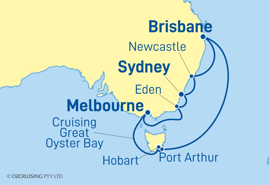 Cruise Map