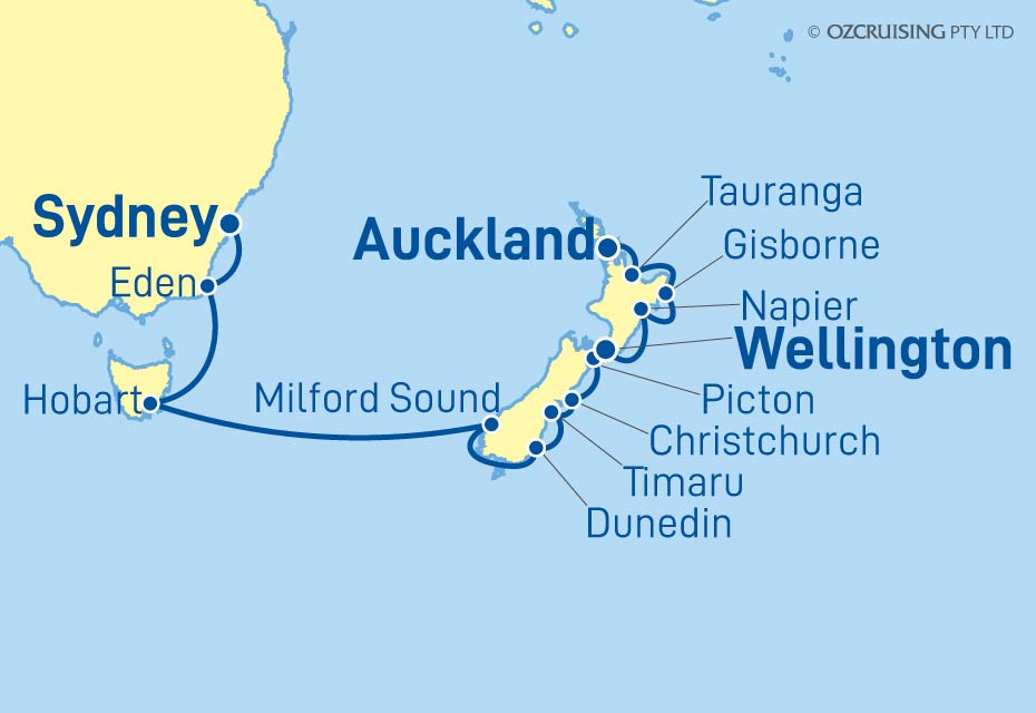 Cruise Map