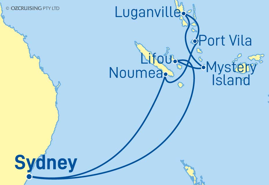Cruise Map
