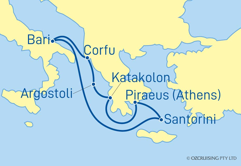 Cruise Map