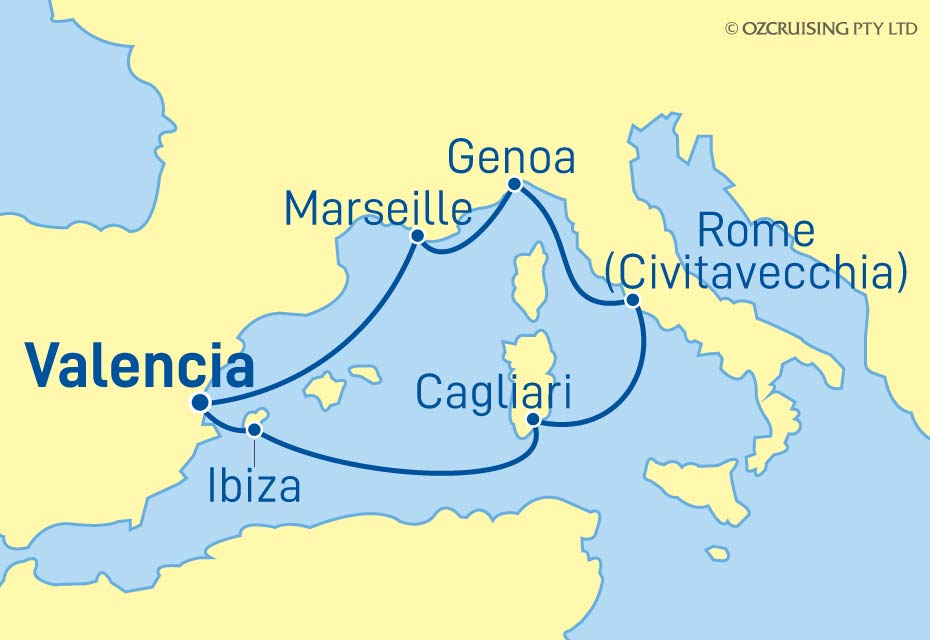 Cruise Map