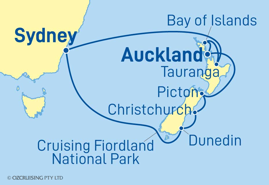 Cruise Map