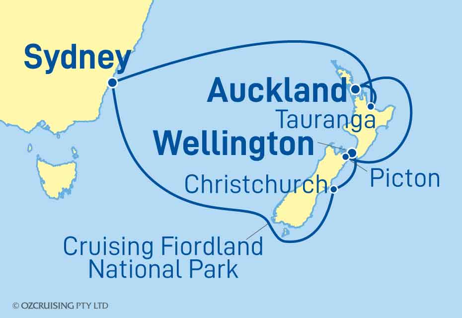 Cruise Map