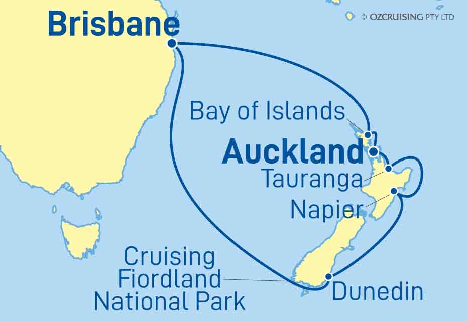 Cruise Map