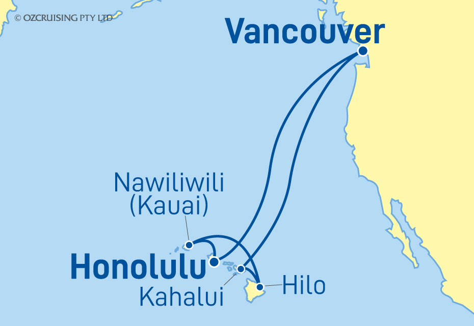 Cruise Map