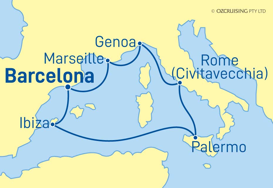 Cruise Map