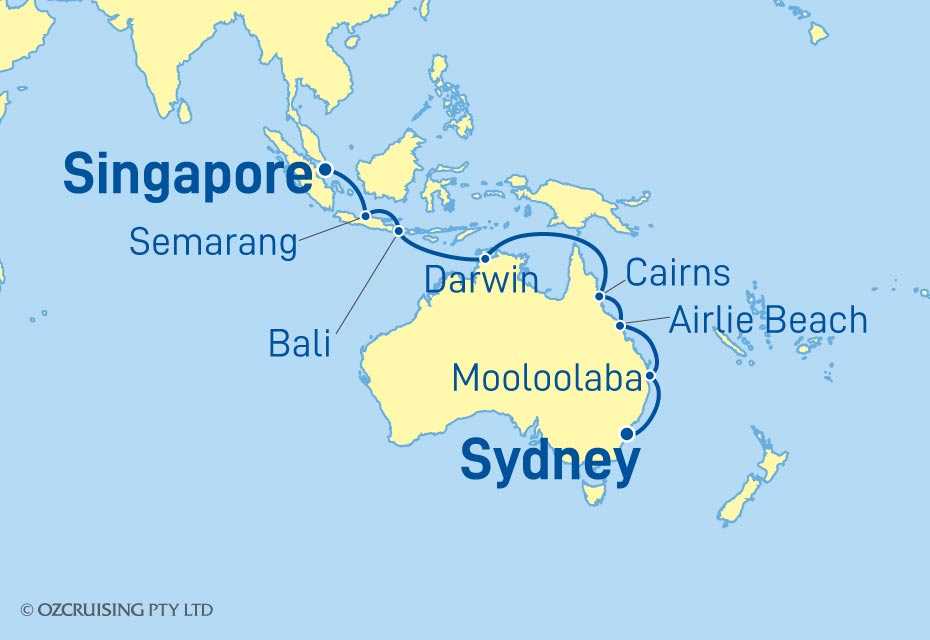 Cruise Map