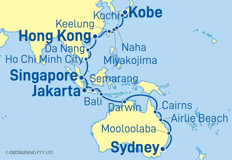 Cruise Map