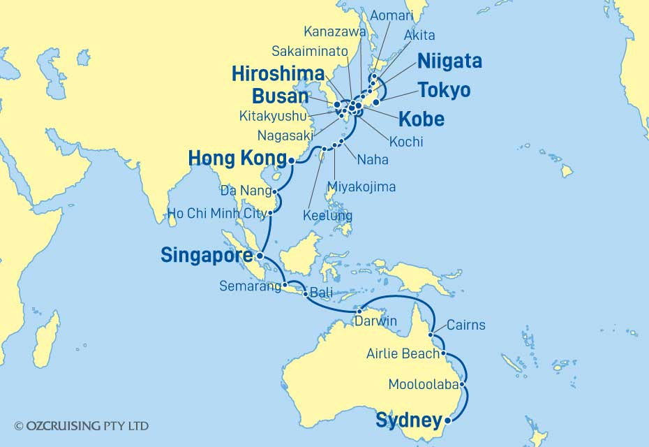 Cruise Map