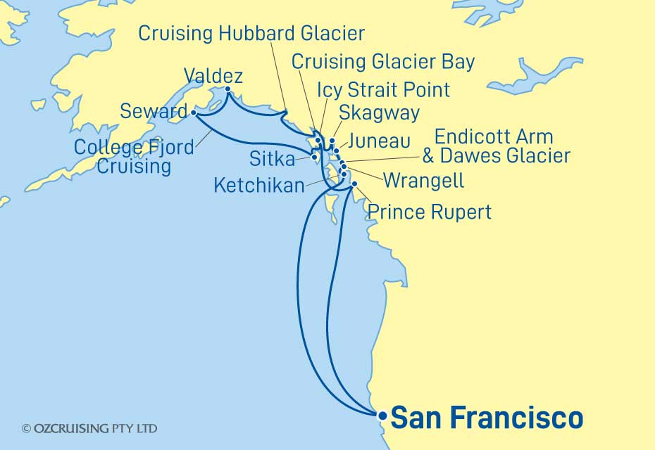 Cruise Map