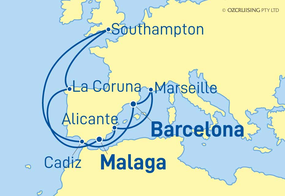 Cruise Map