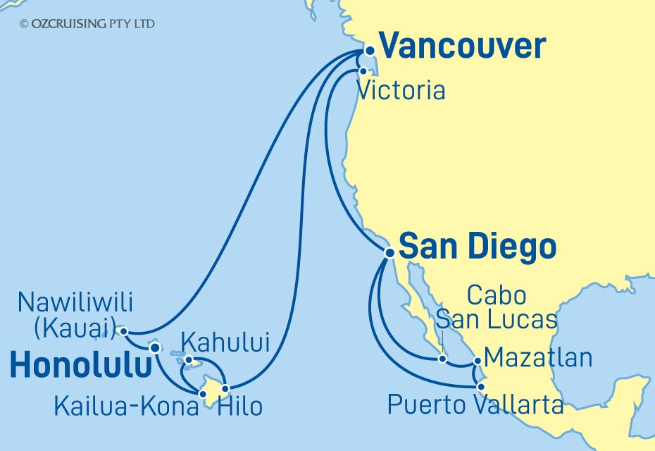 Cruise Map