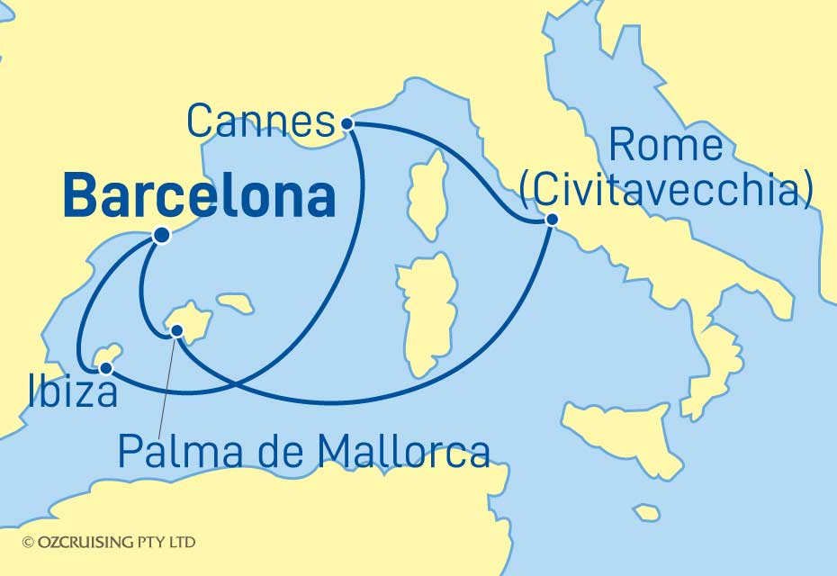 Cruise Map