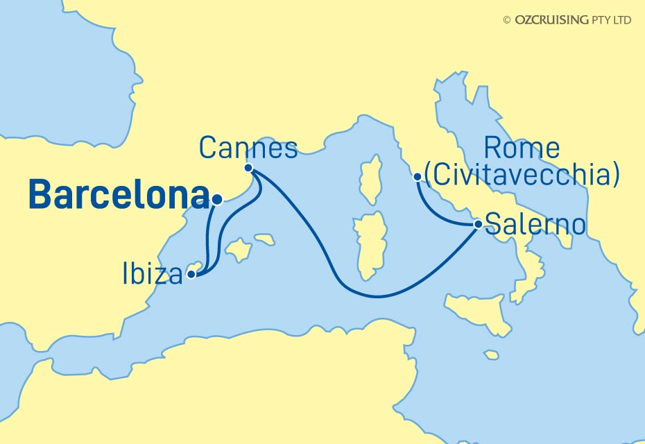 Cruise Map