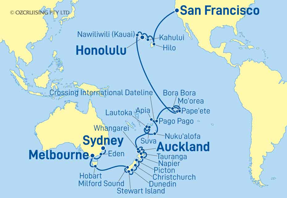 Cruise Map
