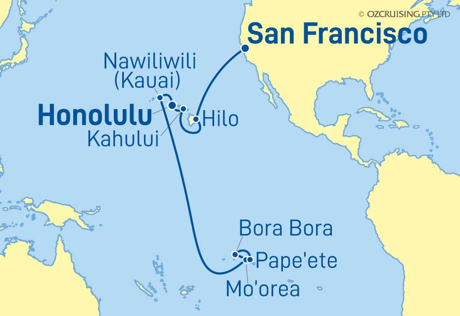 Cruise Map