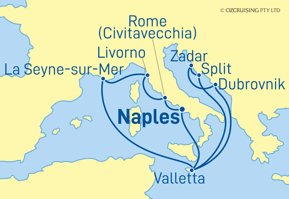 Cruise Map