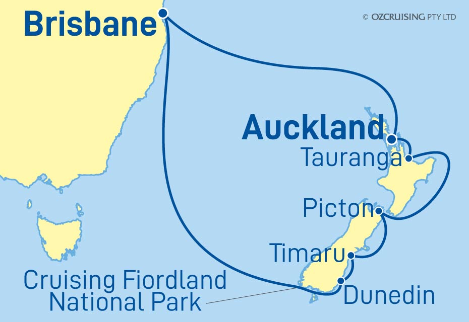 Cruise Map