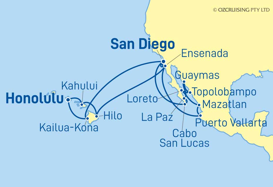 Cruise Map