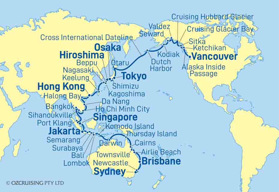Cruise Map