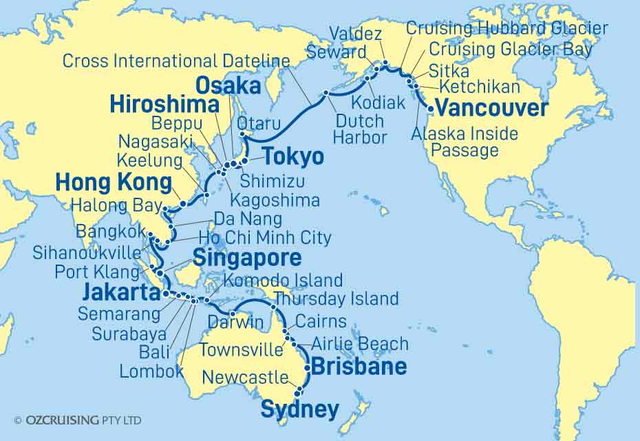 Cruise Map