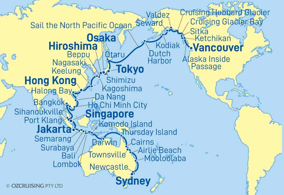 Cruise Map