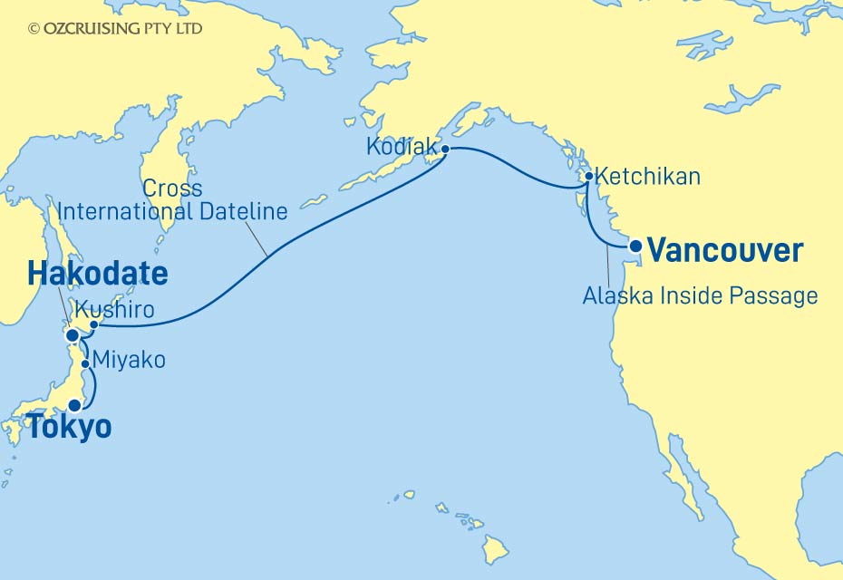 Cruise Map