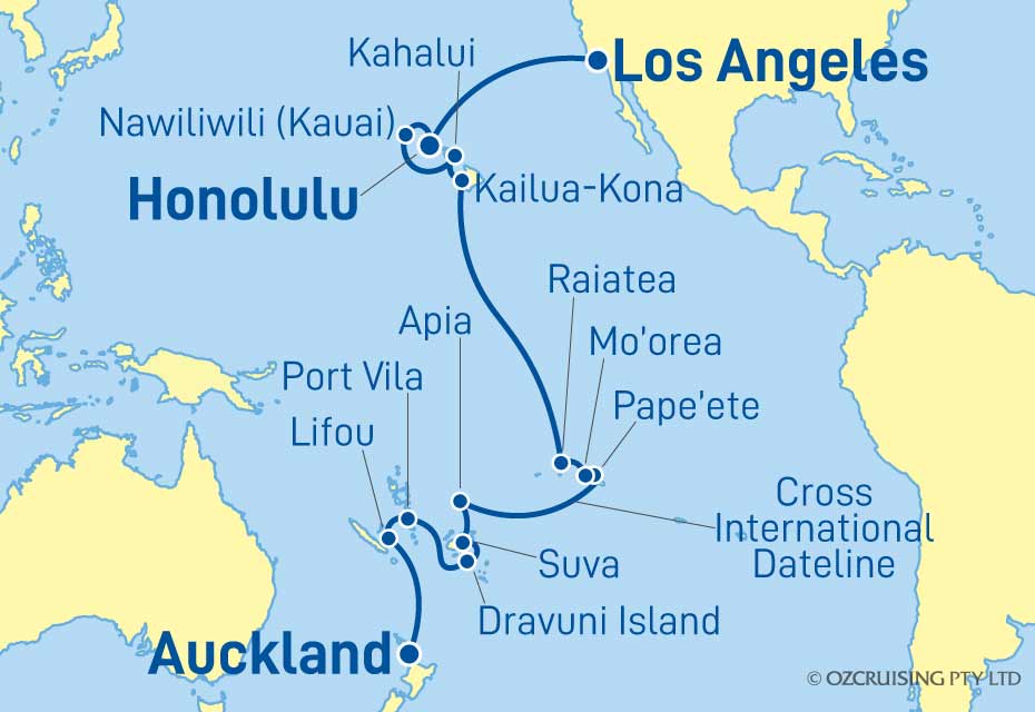 Cruise Map