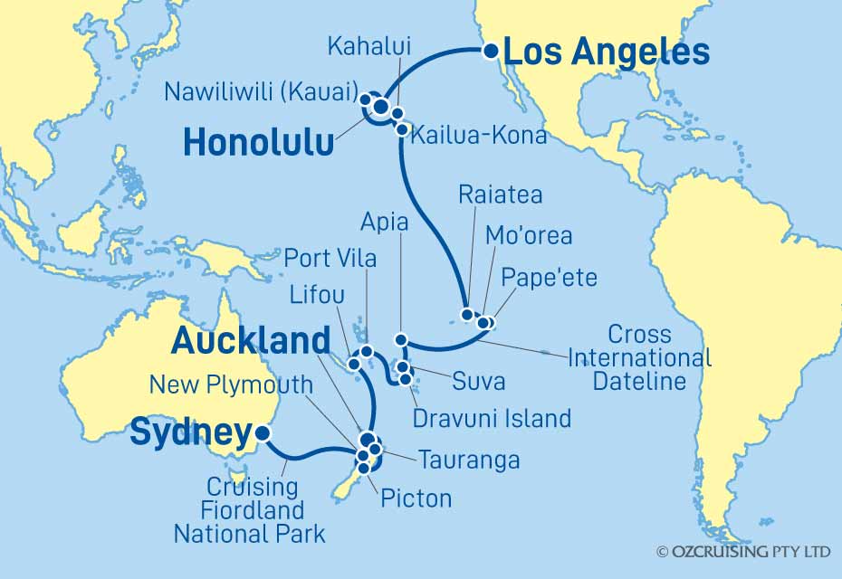 Cruise Map