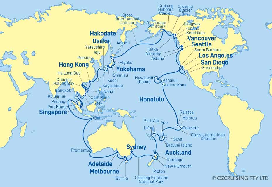 Cruise Map