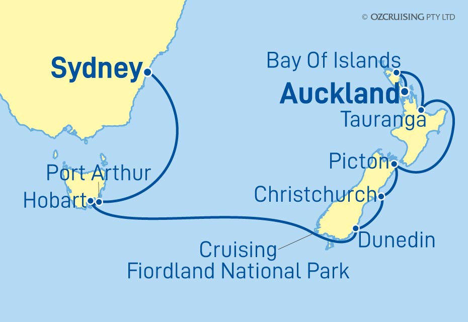 Cruise Map
