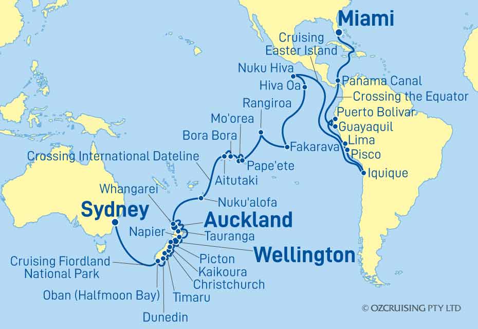 Cruise Map