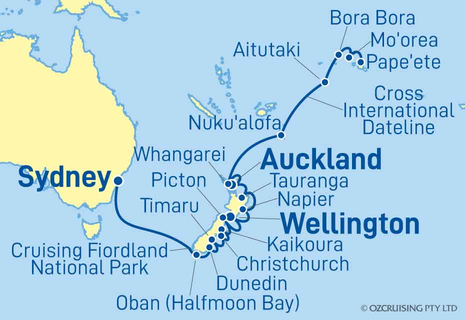 Cruise Map