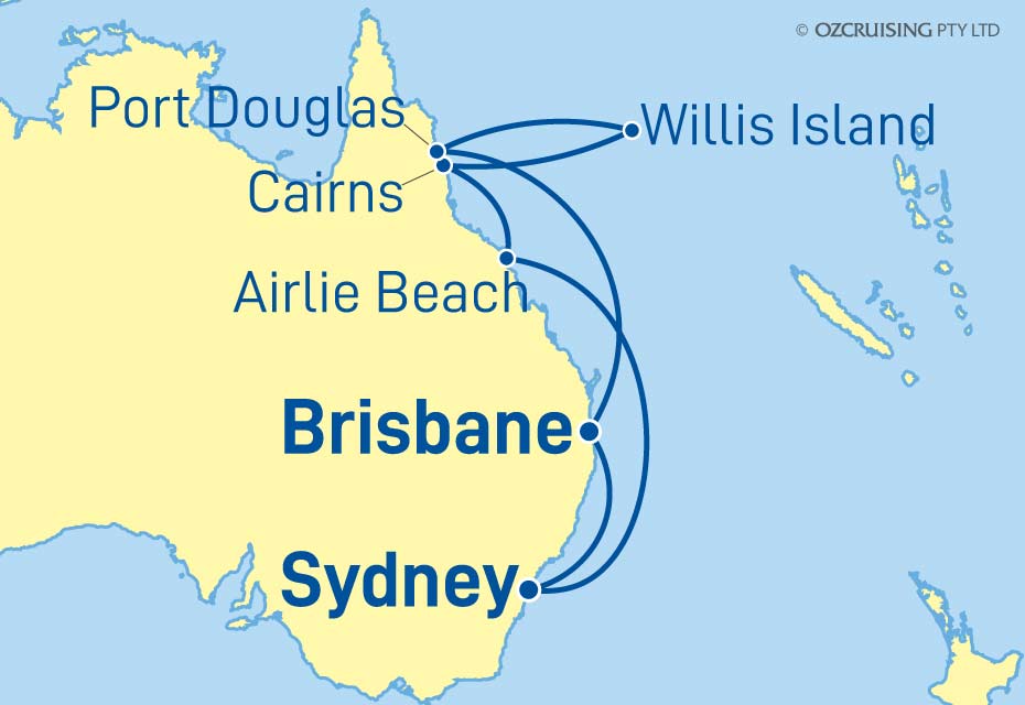 Cruise Map