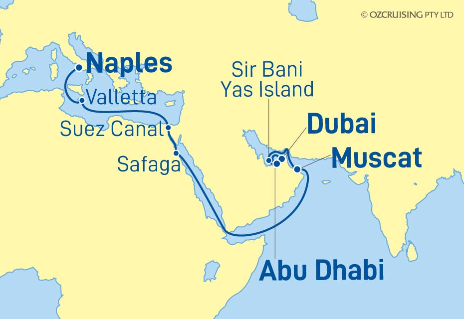 Cruise Map