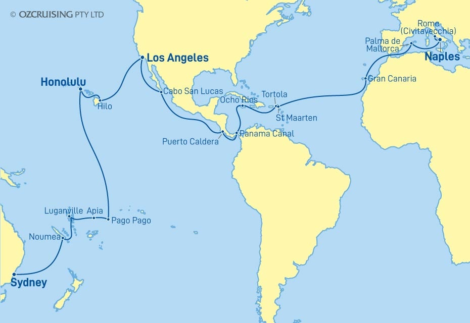 Cruise Map