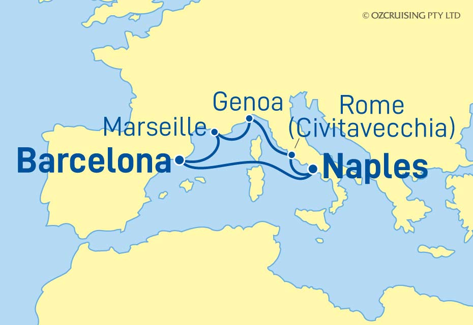 Cruise Map