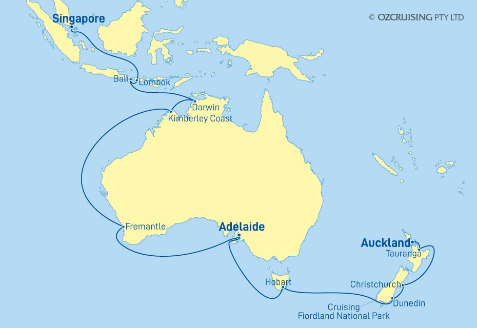 Cruise Map