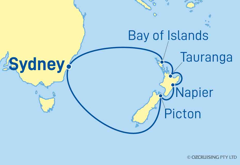 Cruise Map