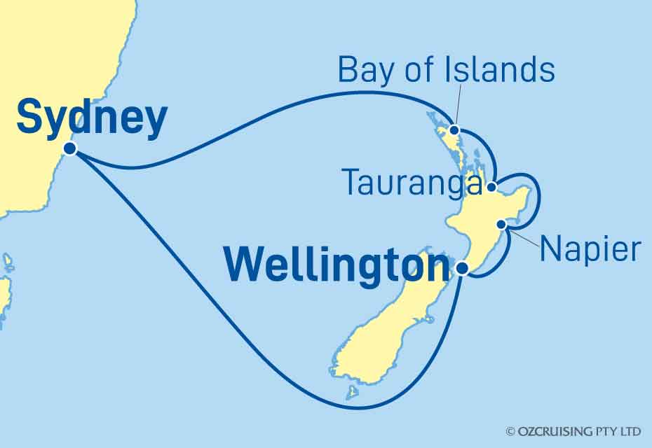 Cruise Map