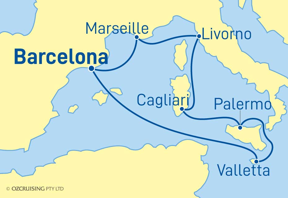 Cruise Map