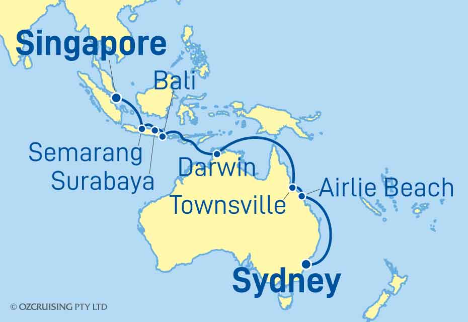 Cruise Map