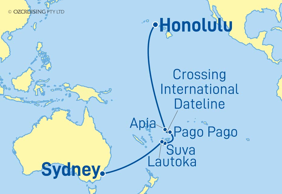 Cruise Map